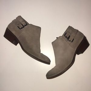 Sam Edelman tan ankle booties